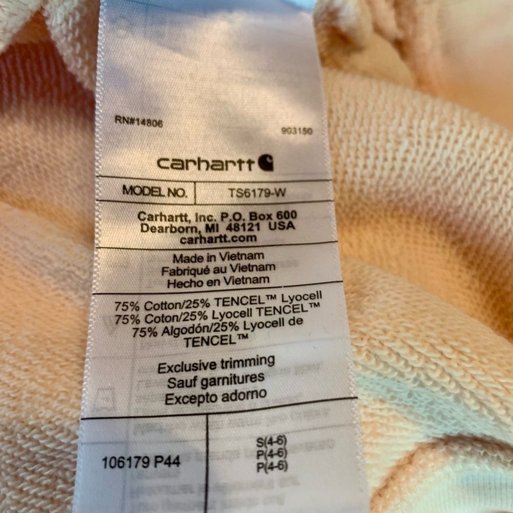 Carhartt Women's Relaxed Fit Midweight French Terry Crewneck Sweatshirt - Picture 10 of 11